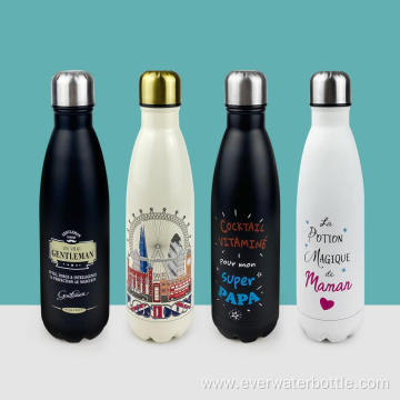 500ml Heat Transfer Printing Vacuum Cola Bottle